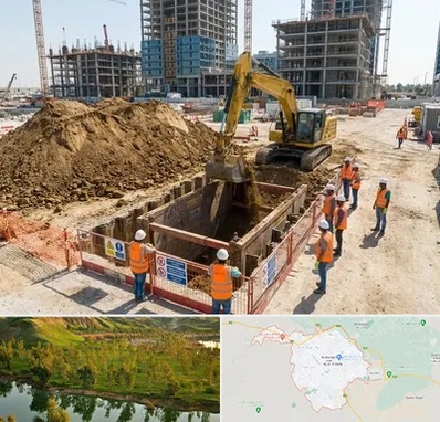 خاکبرداری و گودبرداری در بهبهان