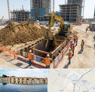 خاکبرداری و گودبرداری در فلاورجان