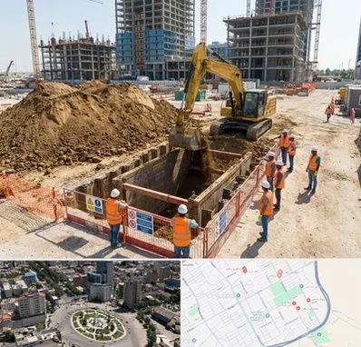 خاکبرداری و گودبرداری در زرافشان اسلامشهر