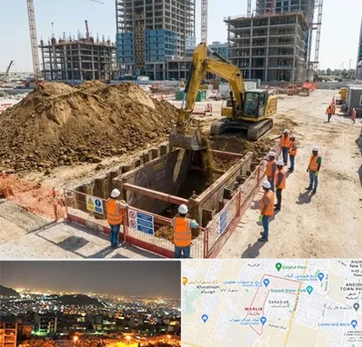 خاکبرداری و گودبرداری در مارلیک کرج 