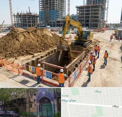 خاکبرداری و گودبرداری در بریانک
