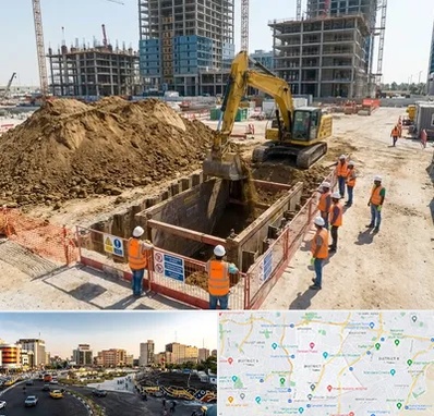 خاکبرداری و گودبرداری در منطقه 7 تهران 