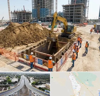 خاکبرداری و گودبرداری در اندیمشک