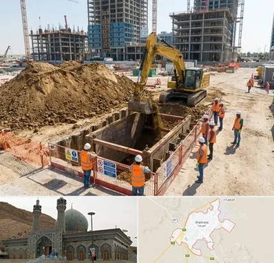 خاکبرداری و گودبرداری در شهرضا