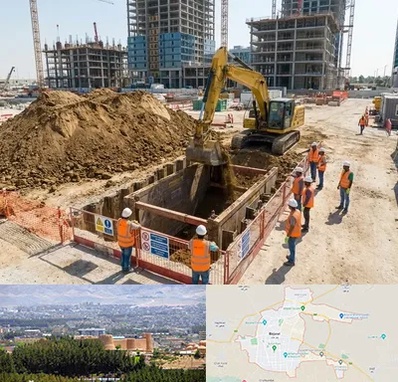 خاکبرداری و گودبرداری در بیرجند