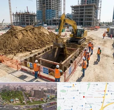 خاکبرداری و گودبرداری در آیت الله کاشانی 