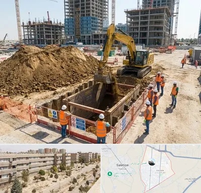 خاکبرداری و گودبرداری در واوان اسلامشهر