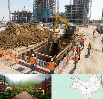 خاکبرداری و گودبرداری در فومن