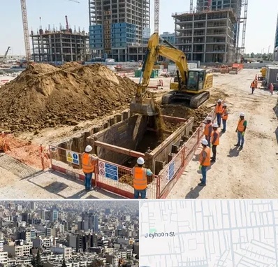 خاکبرداری و گودبرداری در جیحون 