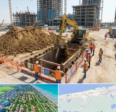 خاکبرداری و گودبرداری در فریدونکنار