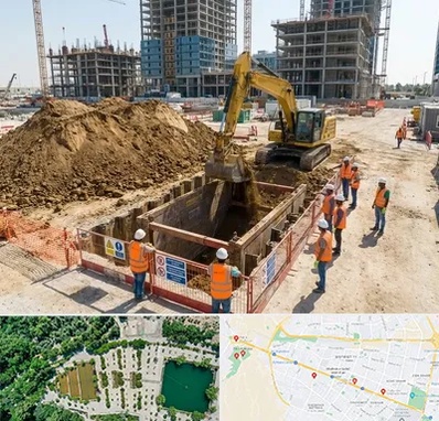خاکبرداری و گودبرداری در وکیل آباد مشهد 