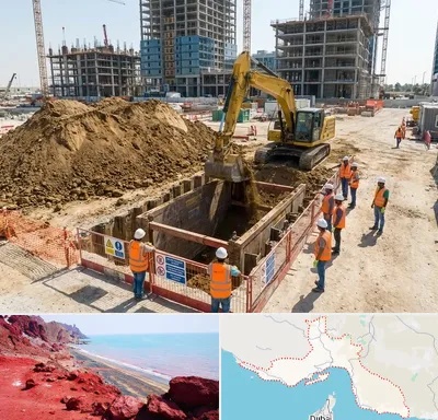 خاکبرداری و گودبرداری در هرمزگان