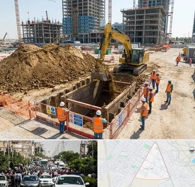 خاکبرداری و گودبرداری در سیدی مشهد 