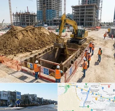 خاکبرداری و گودبرداری در شریعتی مشهد 