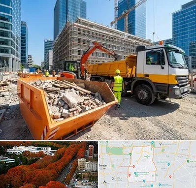 حمل نخاله ساختمانی در منطقه 6 تهران