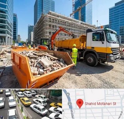 حمل نخاله ساختمانی در مطهری تهران