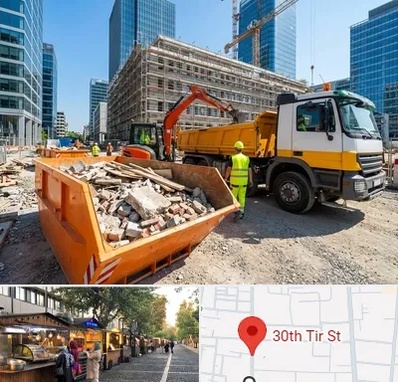 حمل نخاله ساختمانی در سی تیر
