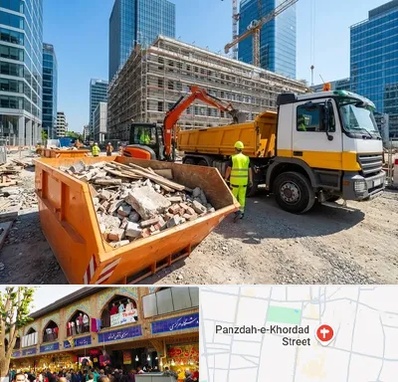 حمل نخاله ساختمانی در 15 خرداد 