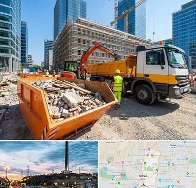 حمل نخاله ساختمانی در منطقه 2 تهران