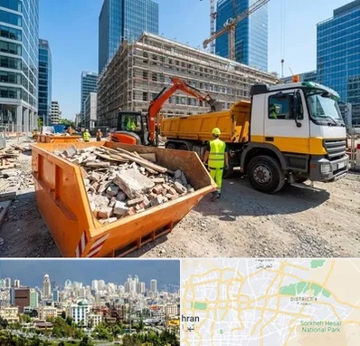 حمل نخاله ساختمانی در شرق تهران 