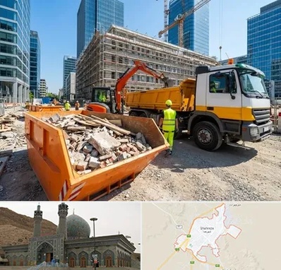 حمل نخاله ساختمانی در شهرضا