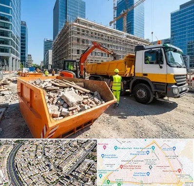 حمل نخاله ساختمانی در شهرک غرب مشهد 