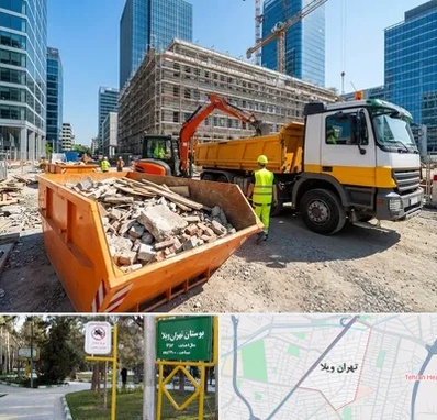 حمل نخاله ساختمانی در تهران ویلا