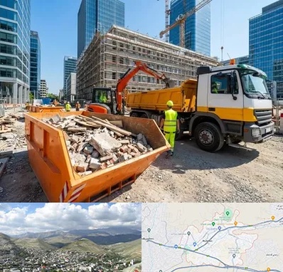 حمل نخاله ساختمانی در رودهن