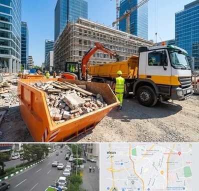 حمل نخاله ساختمانی در ستارخان