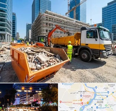 حمل نخاله ساختمانی در کیانپارس اهواز