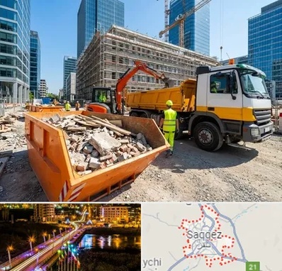 حمل نخاله ساختمانی در سقز
