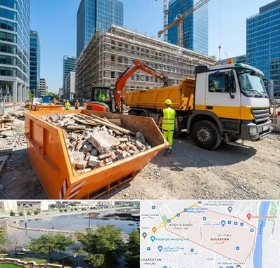 حمل نخاله ساختمانی در گلستان اهواز