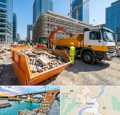 حمل نخاله ساختمانی در دزفول