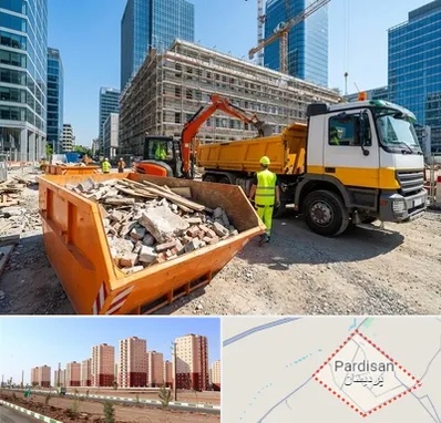 حمل نخاله ساختمانی در پردیسان قم