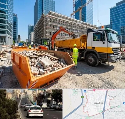 حمل نخاله ساختمانی در خطیب تبریز 