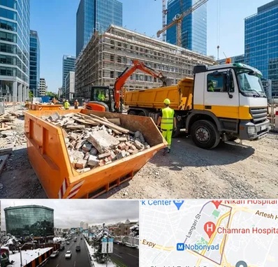 حمل نخاله ساختمانی در اقدسیه 