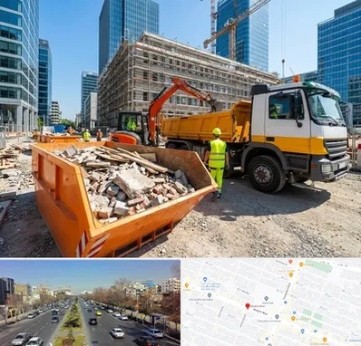 حمل نخاله ساختمانی در بلوار معلم مشهد 