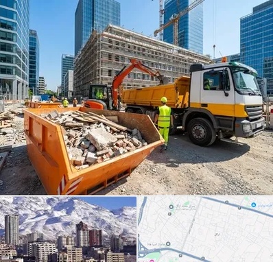 حمل نخاله ساختمانی در ازگل 