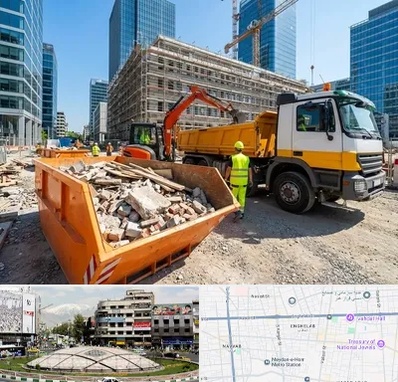 حمل نخاله ساختمانی در مرکز تهران 
