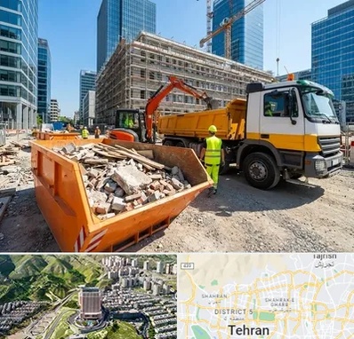 حمل نخاله ساختمانی در شمال تهران 