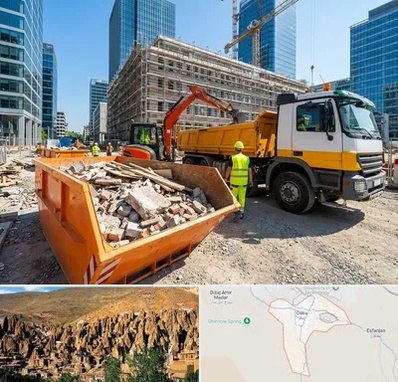 حمل نخاله ساختمانی در اسکو