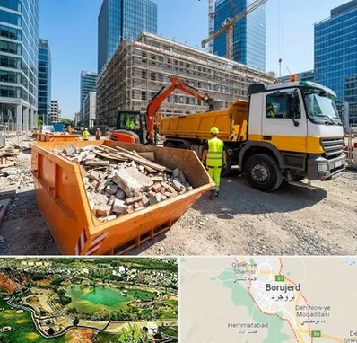 حمل نخاله ساختمانی در بروجرد