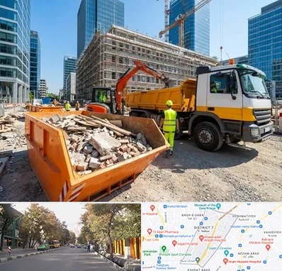 حمل نخاله ساختمانی در شریعتی 