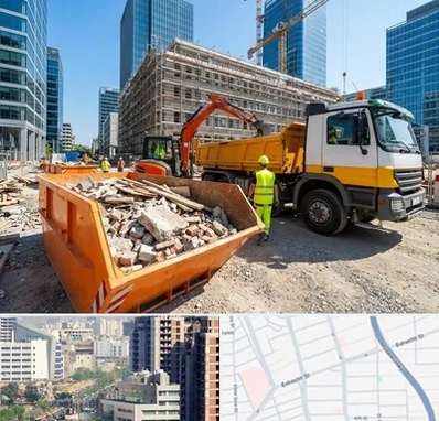 حمل نخاله ساختمانی در خیابان بهشتی