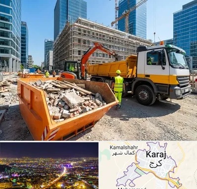 حمل نخاله ساختمانی در کرج