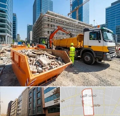 حمل نخاله ساختمانی در نجات اللهی