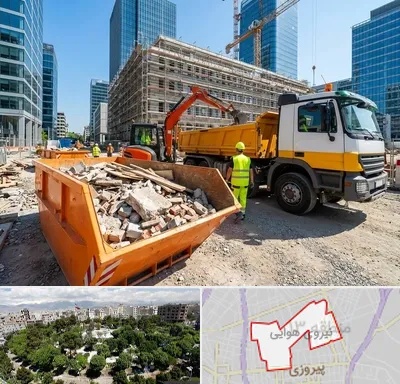 حمل نخاله ساختمانی در نیروی هوایی