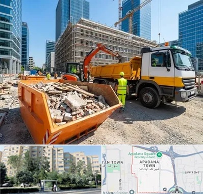 حمل نخاله ساختمانی در آپادانا 