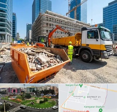 حمل نخاله ساختمانی در تهرانسر