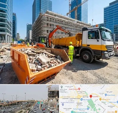 حمل نخاله ساختمانی در بلوار توس مشهد 